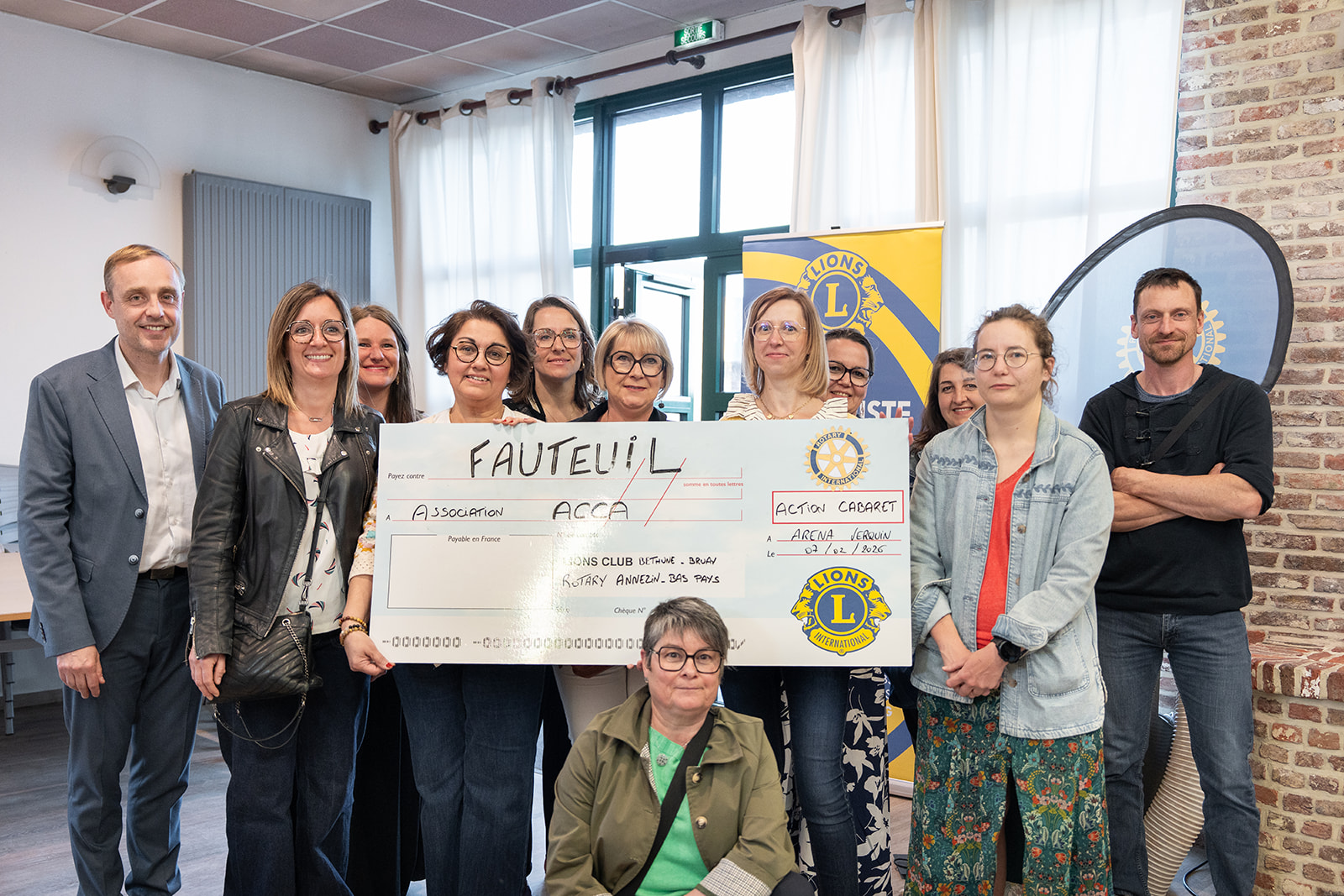Remise de chèque